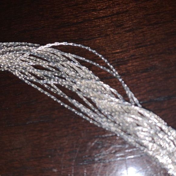 ❌Silver Multi Strand Chain Bracelet - Picture 8 of 9